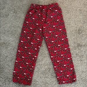 Vineyard Vines Red and Green Kids Pajama Bottoms